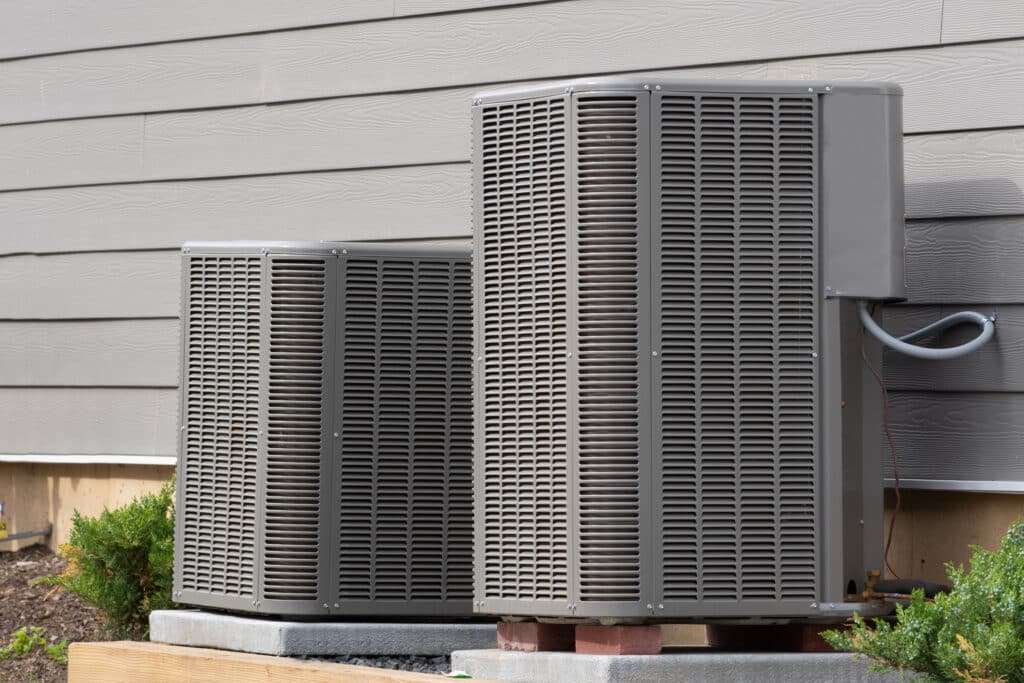 Different sized AC units
